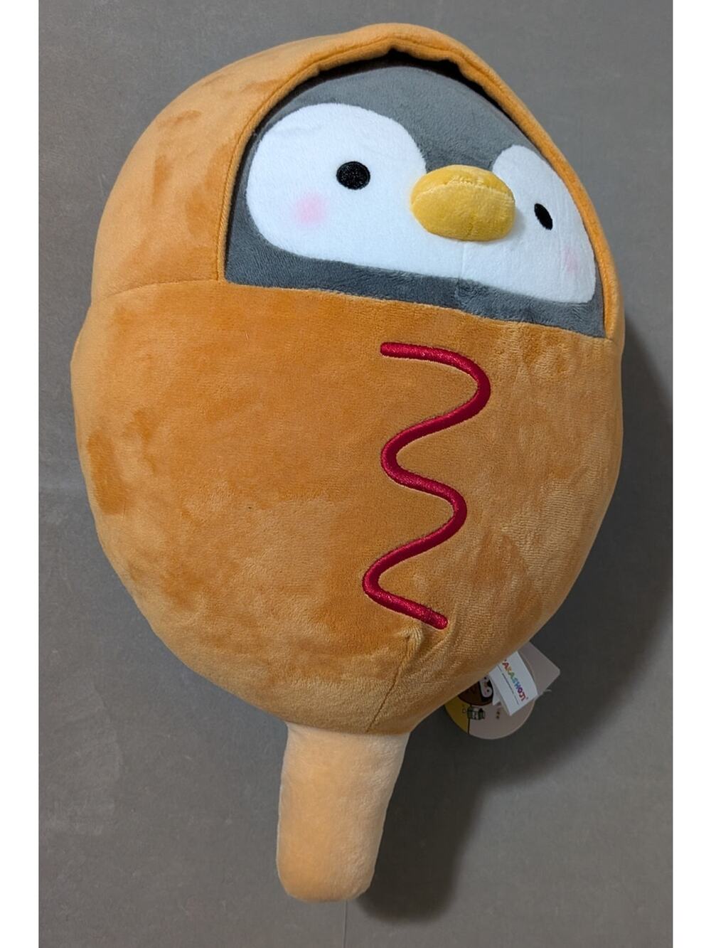 Takashoji RARE Penguin Corn Dog Outfit Japanese Plush NWT